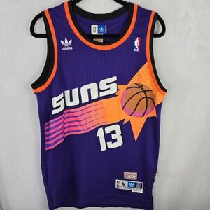 Adidas Phoenix Suns Steve Nash 13 Hardwood Classics Jersey Purple 1996-97 Mens M